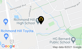 Richmond Hill High School in Sydney map