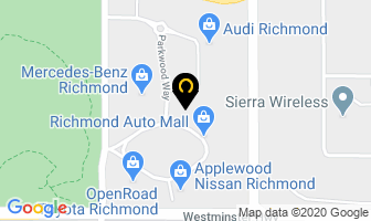 Richmond Honda in Richmond map