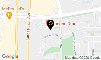 Richmond Laundromat in Calgary map