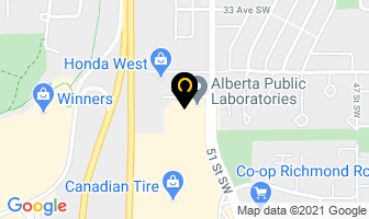 Richmond Square Medical Centre in Calgary map