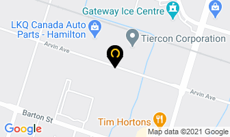 Richmond Steel Canada Limited in Hamilton map