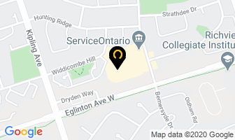 Richview Animal Hospital in Orillia map