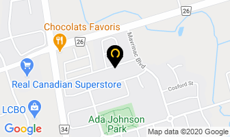 Rick Hansen Child Care in Aurora map