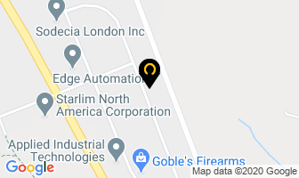 Rick Newstead's Auto Repair in London map