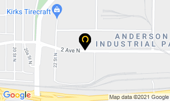 Rick's Concrete Products in Lethbridge map