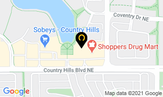 Ricky's All Day Grill Harvest Hills in Calgary map