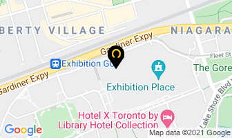 Ricoh Coliseum in Orillia map