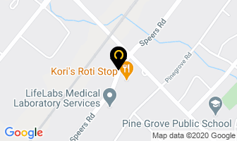 Ride Indoor Cycle Inc in Oakville map