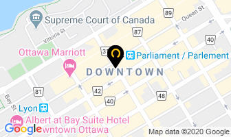 Rideau Club Ltd in Ottawa map