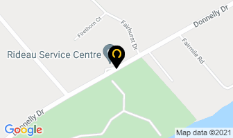 Rideau Service Centre in Kemptville map
