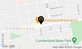 Riders Pizza in Cumberland map