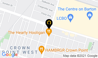 Riders Solutions Ebikes in Hamilton map
