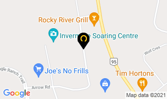 Ridge Construction in Invermere map