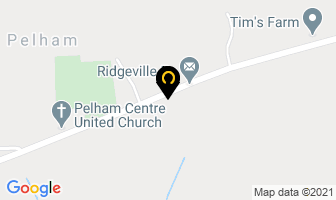 Ridgeville Bible Chapel in Pelham map