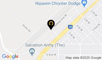 Ridgewood Ranch Inc in Nipawin map