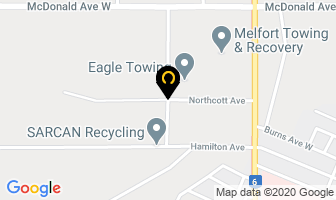 Ridsdale Transport Ltd in Kitchener map