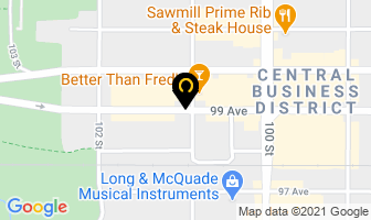 Rig Rentals in Grande Prairie map