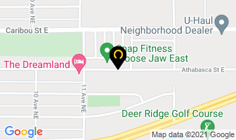 Rigel Logistics in Moose Jaw map