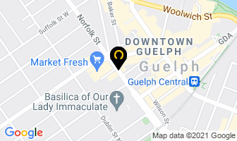 Right At Home Canada in Guelph map