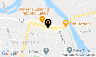 Right-To-Life in Walkerton map