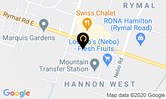 Right Way Auto Sales in Hamilton map