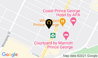 Rigler Dean R Dr in Prince George map