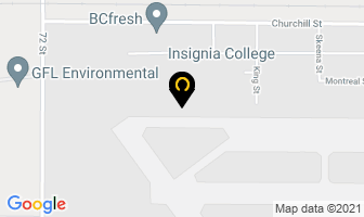 Riley Aviation Inc in Delta map