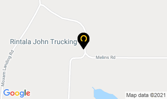 Rintala John Trucking in Sudbury map