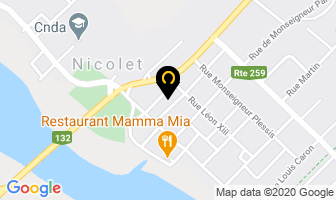 Rio Plaza in Nicolet map