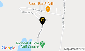 Riondel Golf Course in Central Kootenay H map