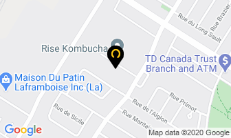 Rise Kombucha in Brantford map