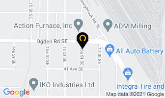 Rishworth E B Inventories Ltd in Calgary map