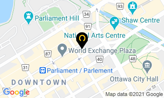 Risk Sciences International in Guelph map