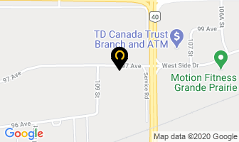 Risley Steel Services in Grande Prairie map