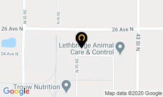 Rite-Way Fencing Inc in Lethbridge map