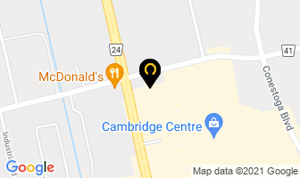 Ritebite Orthodontics in Cambridge map