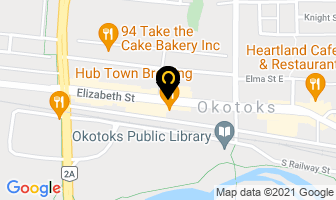 Ritzy Liquor in Okotoks map