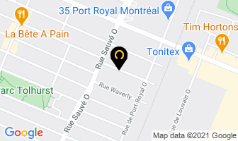 Rival Boxing Gear in Montreal map