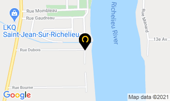 Rive Sud Automatic Engr in Saint-Jean-sur-Richelieu map