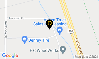 River City Auto in 150 Mile House map