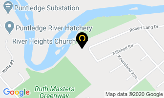 River Heights Church in Courtenay map