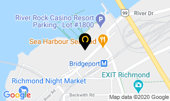 River Rock Casino Resort in Richmond map