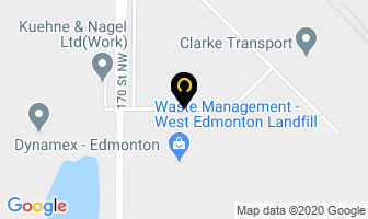 River Rock Sand & Gravel in Edmonton map