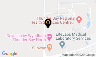 River Terrace Medical Pharmacy in Thunder Bay map