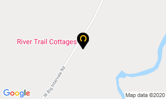 River Trail Cottages in Margaree Centre map