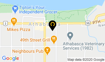 River Valley Insurance in Athabasca map