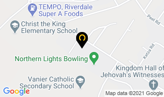Riverdale Apartments in Whitehorse map