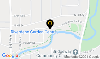 Riverdene Garden Centre in Swift Current map