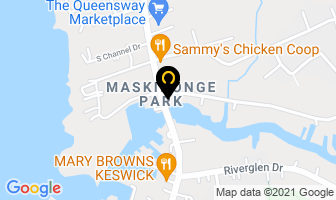 Riveredge Restaurant in Amqui map