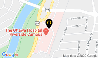 Riverside Dental Clinic in Guelph map